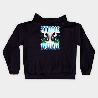 Stone Cold Snowman Kids Hoodie